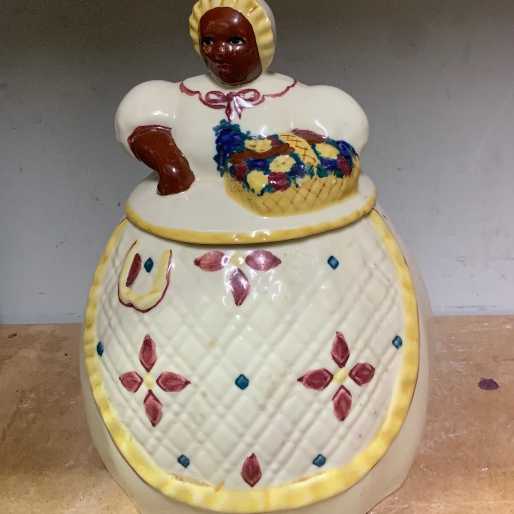 Vintage Americana Mammy Cookie Jar by Abingdon Pottery USA